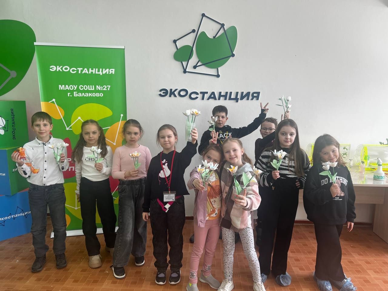 В экостанции &amp;quot;Первоцветы&amp;quot;.
